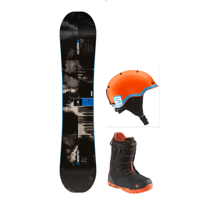 T ➜ ALQUILER SNOWBOARD EQUIPO COMPLETO INFANTIL + CASCO 
